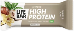 Lifebar Protein tyčinka oříšková s vanilkou BIO 40 g