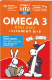Maxi Vita Bob a Bobek Omega 3 + vitamín D, E 30 tablet