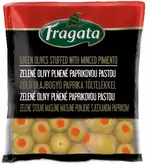 Fragata Zelené olivy plněné paprikovou pastou 160 g