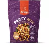 GRIZLY Párty mix slaných ořechů a arašídů 250 g