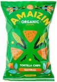 Amaizin Chipsy kukuřičné natural BIO 150 g