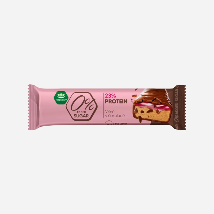 0% SUGAR protein tyčinka - Višně v čokoládě