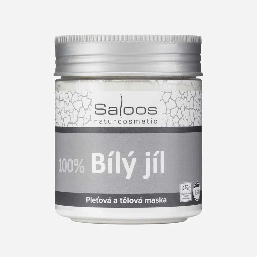 100% Francouzský bílý jíl