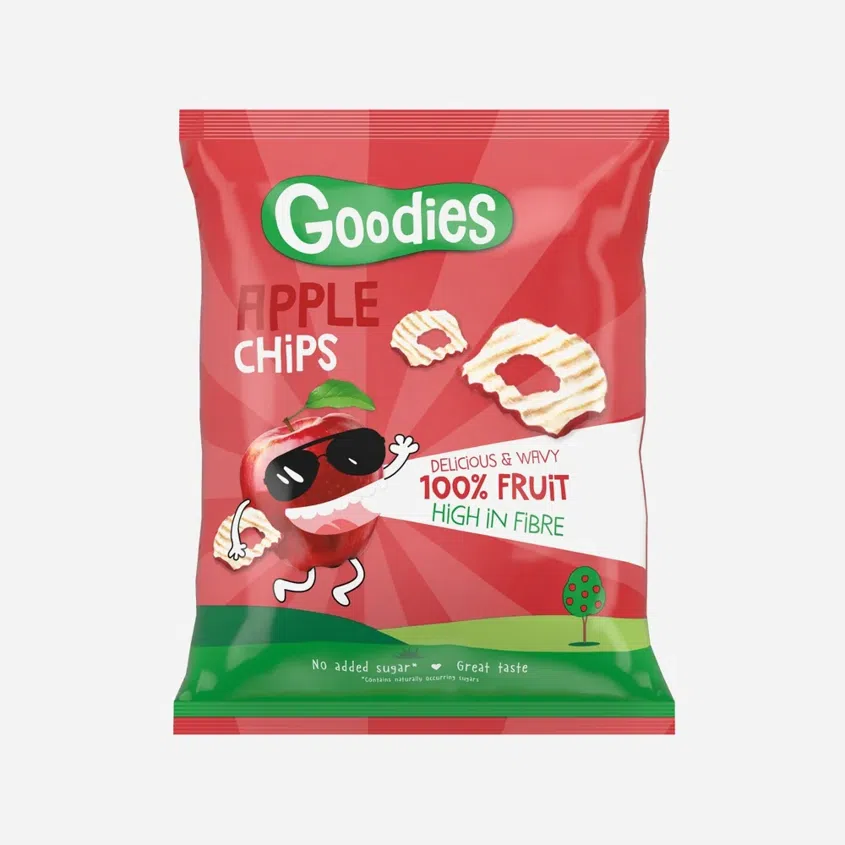 100 % jablečné chipsy