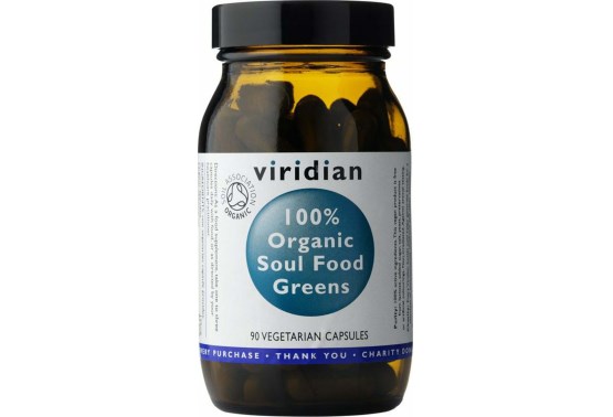 100% Organic Soul Food Greens 90 kapsúl
