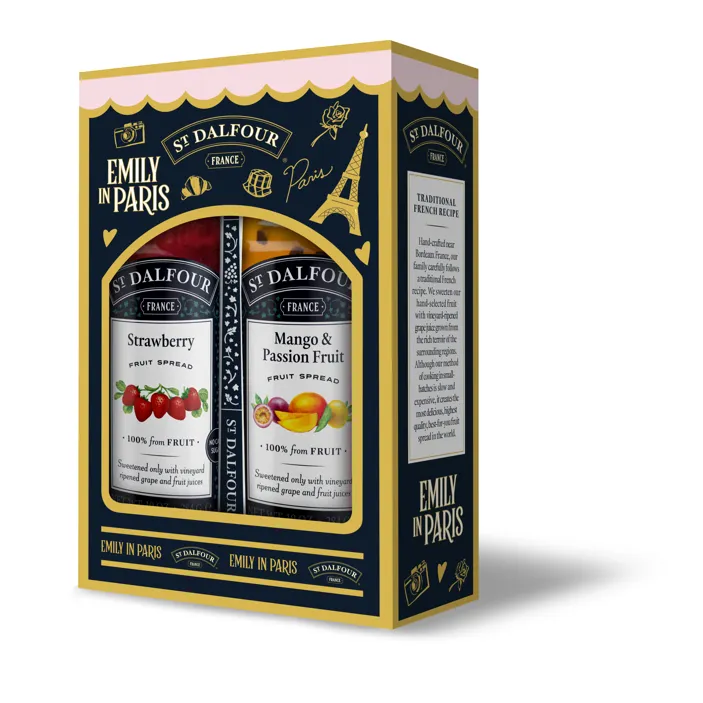 2pack ovocných pomazánek a lžička