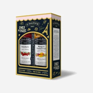 2pack ovocných pomazánek a lžička