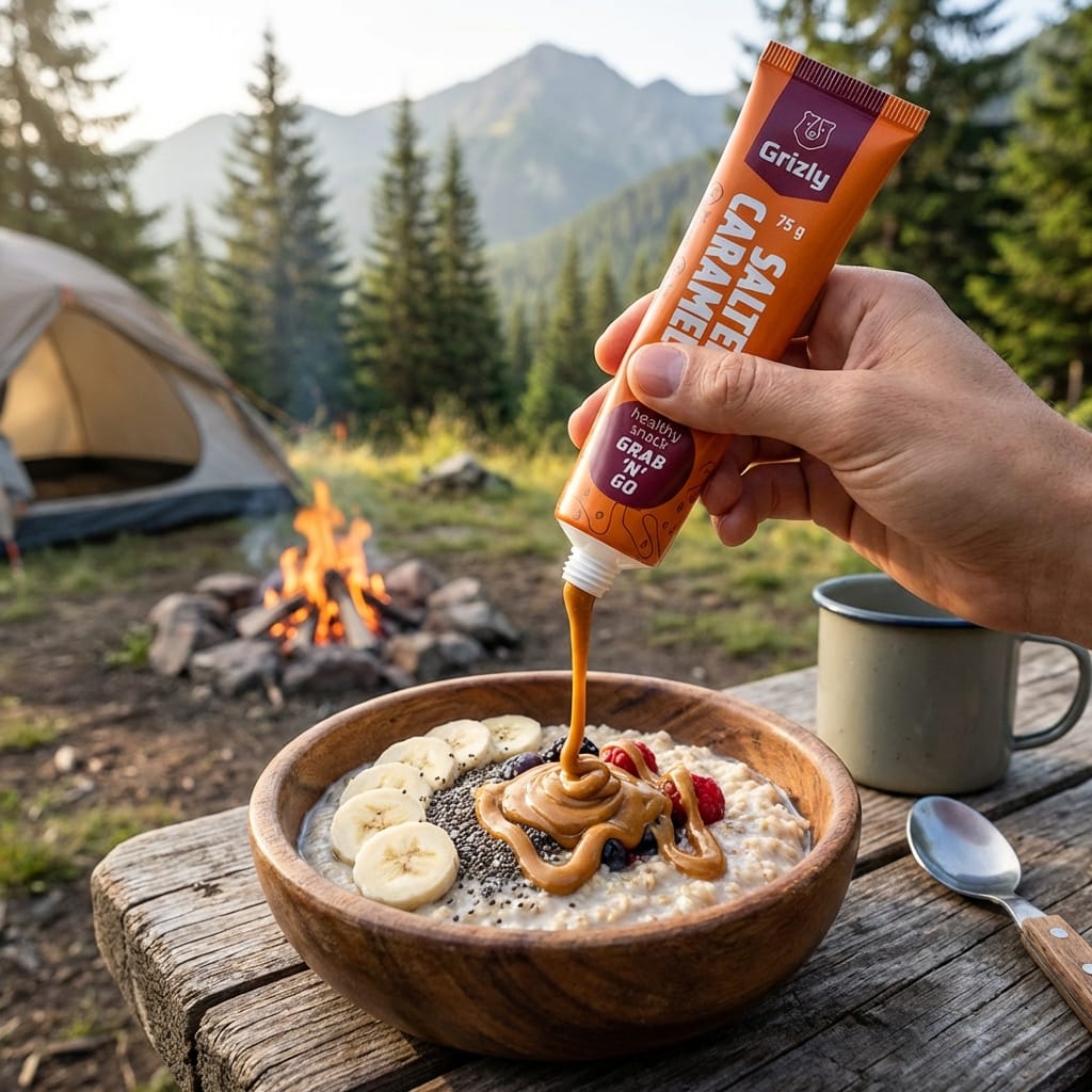 Ovesná kaše v přírodě