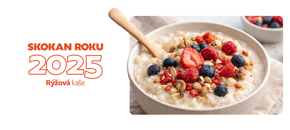 Skokat roku rýžová kaše Grizly