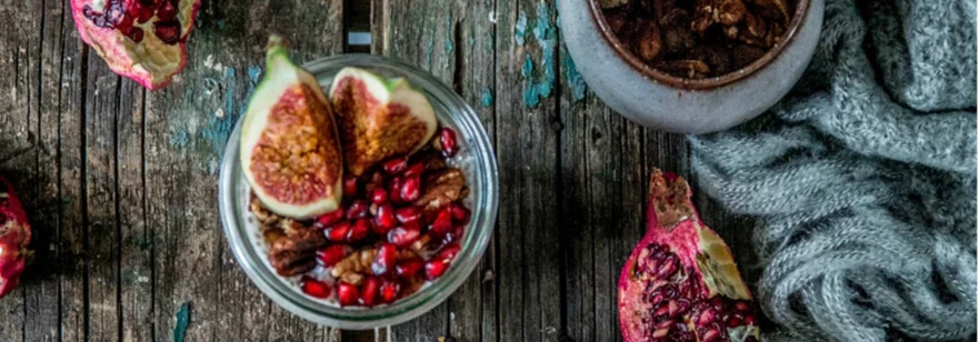 Barevný chia pudink