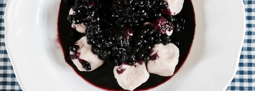 Tvarohové knedlíčky z pohankové mouky