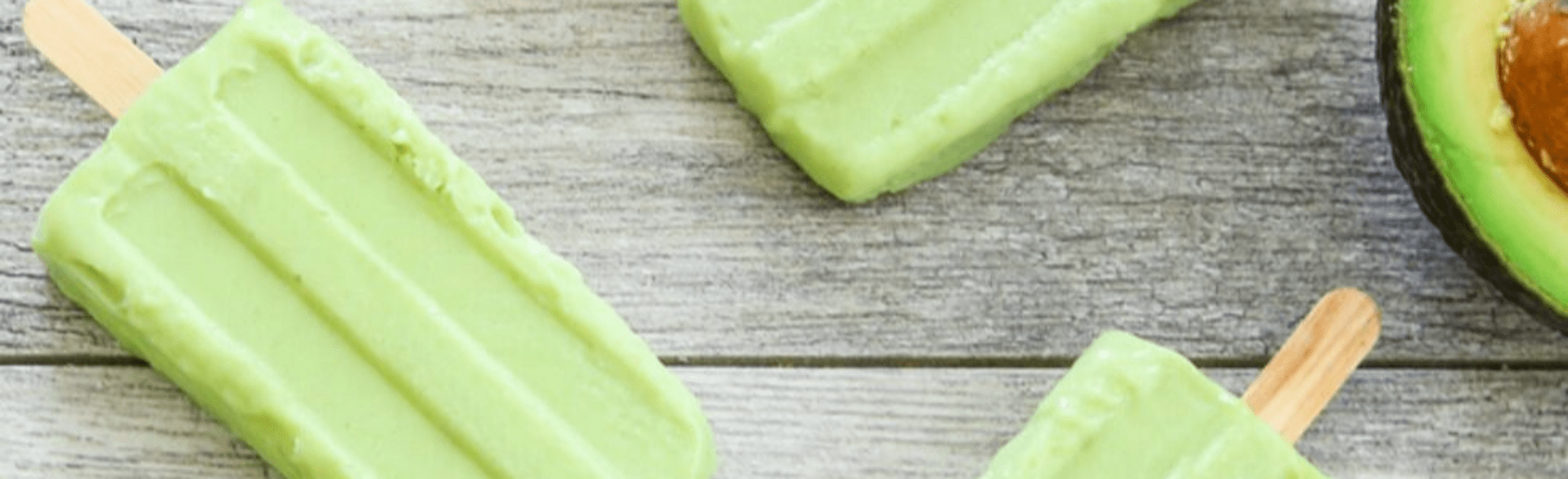 Avokádový nanuk s Matcha čajem