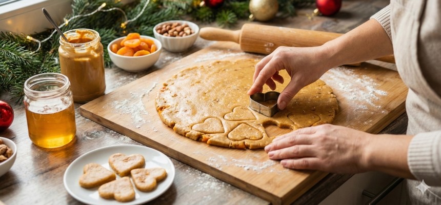 Arašídová srdíčka recept Grizly