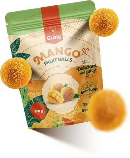 Grizly Mango Kuličky 120 g