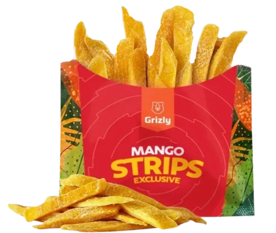 Grizly Mango strips 120 g