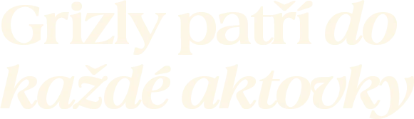 Grizly patří do každé aktovky