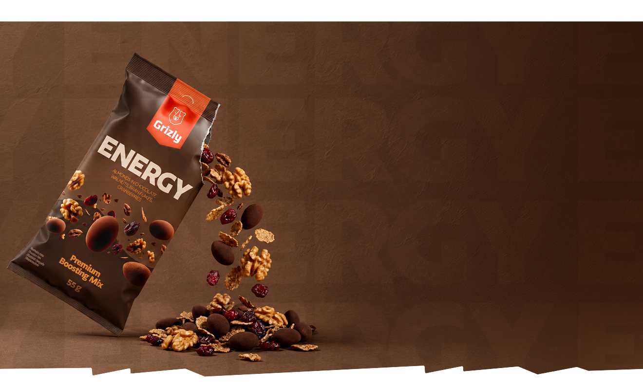 GRIZLY On The Go Energy Mix 55 g