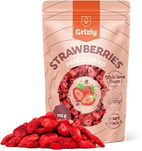 Jahody lyofilizované XXL 125 g