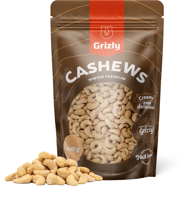 Kešu Natural WW320 Premium 1000 g
