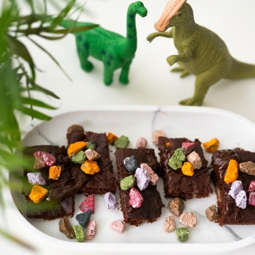 Brownies s čokoládovými kamínky Grizly