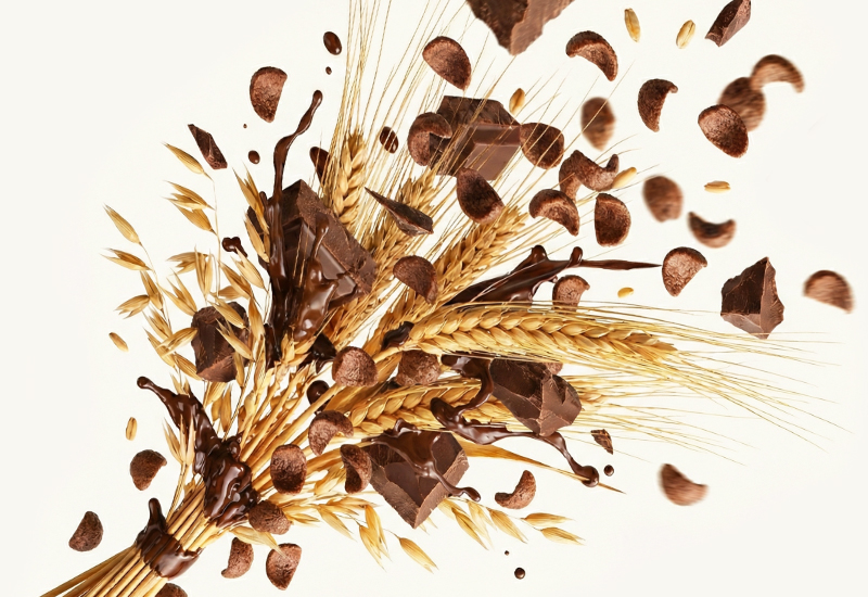 Láhev kečupu a rajčata