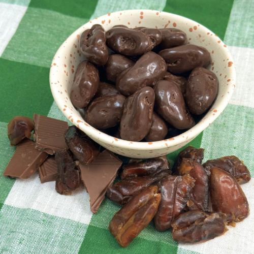 Datle v čokoládě Grizly
