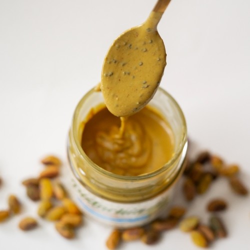 Ořechové máslo - pistáciový krém Grizly