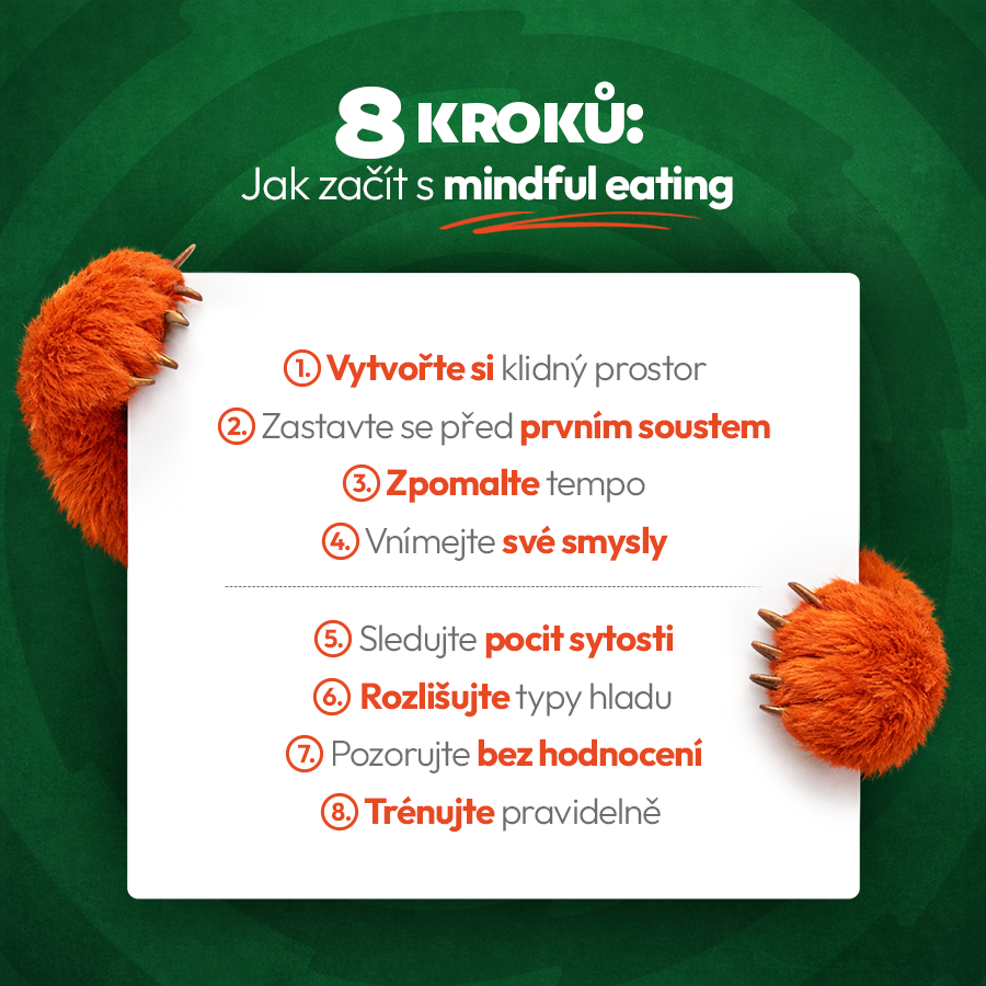 mindful eating: jak začít s Grizly