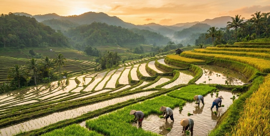 rýže jak se pěstuje - Grizly