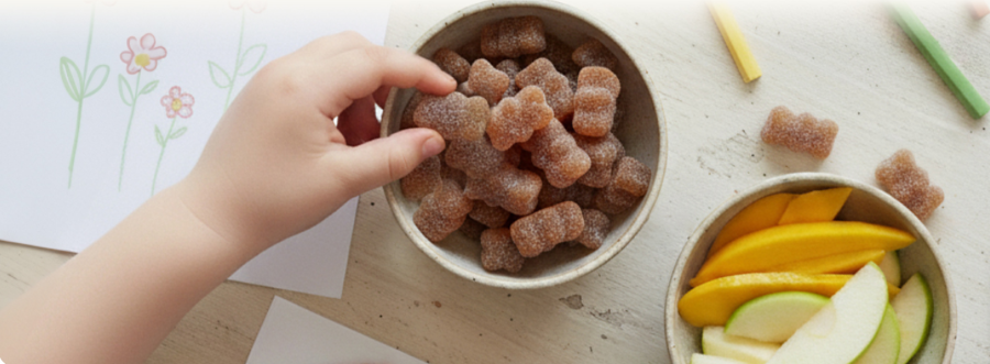 Bonbony mango teddies Grizly