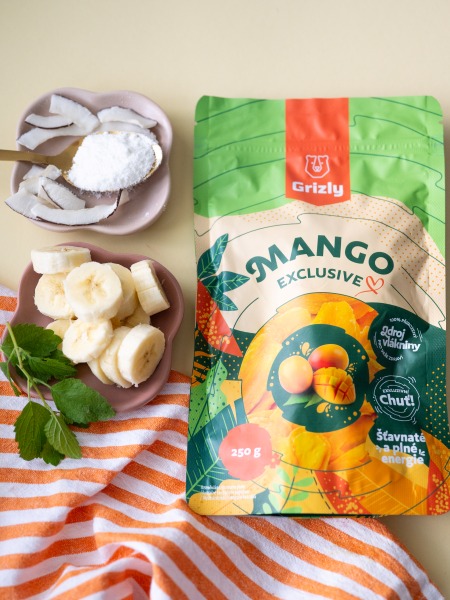 Ingredience na Mango zmrzlinu