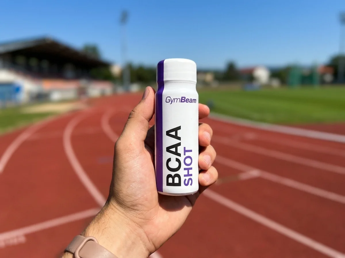 BCAA shot v ruce