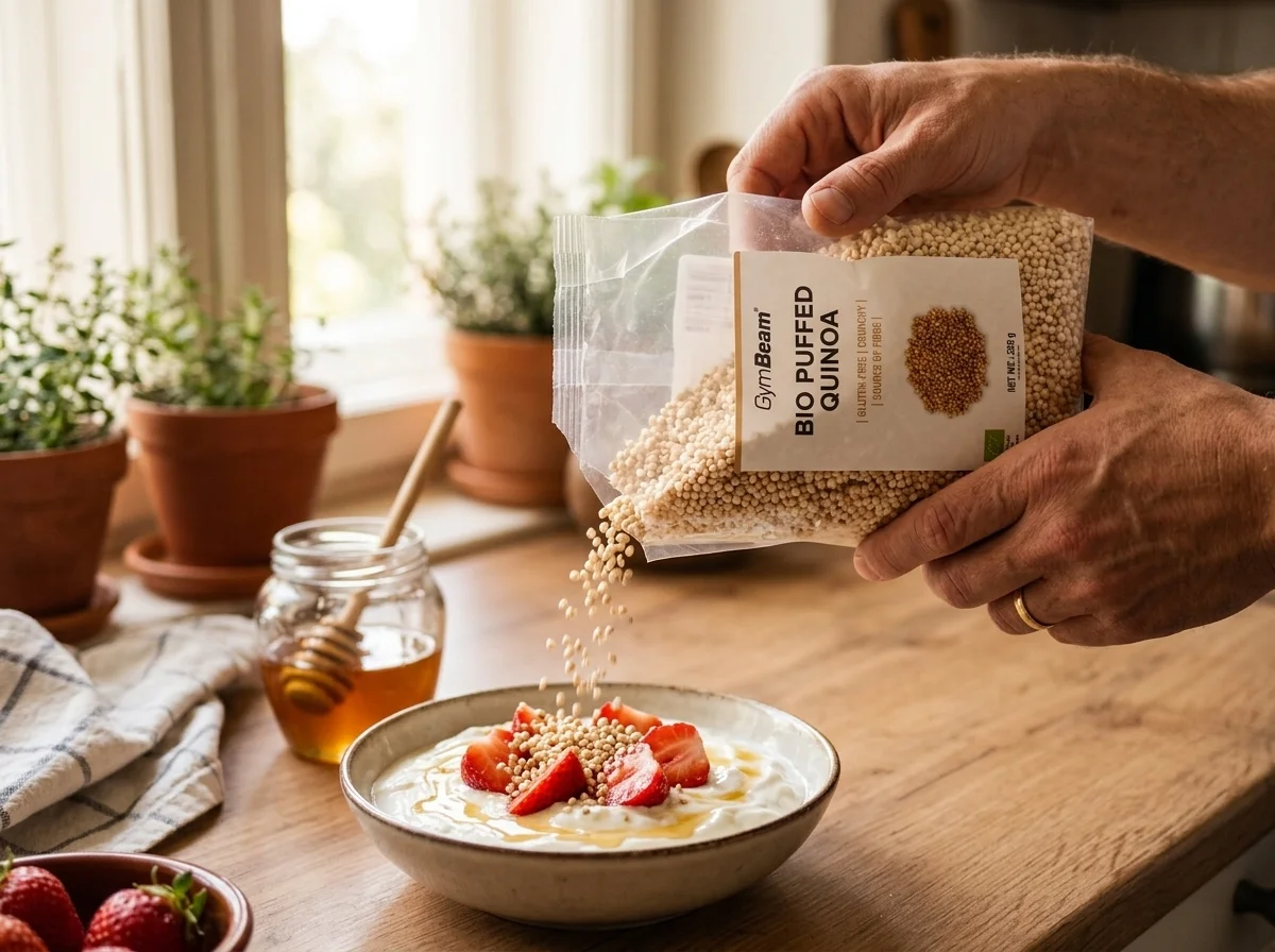 quinoa v jogurtu