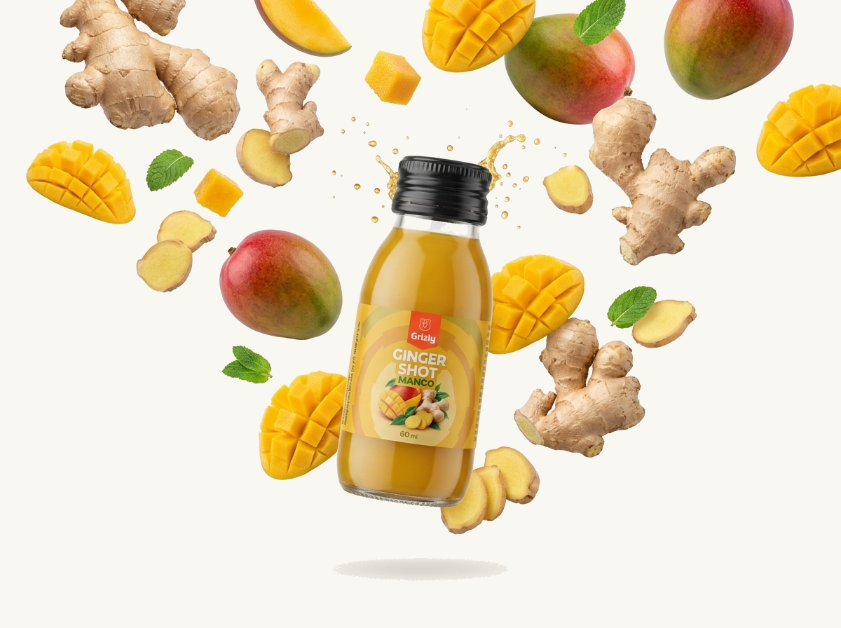 zázvor a mango