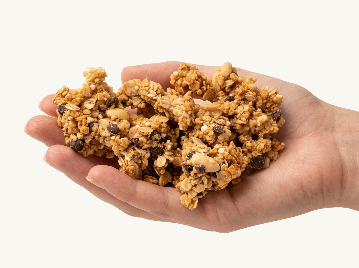 granola v dlani