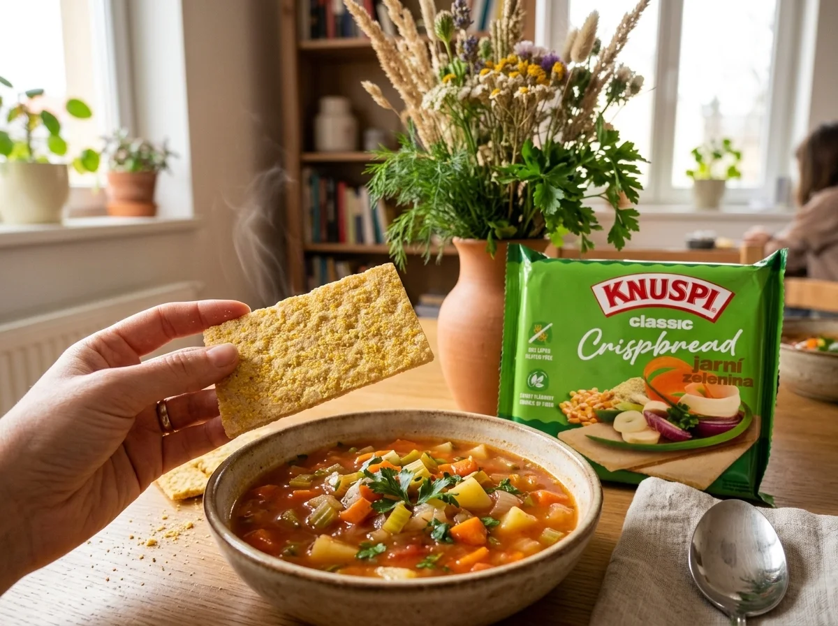 Křupavý plátek Knuspi