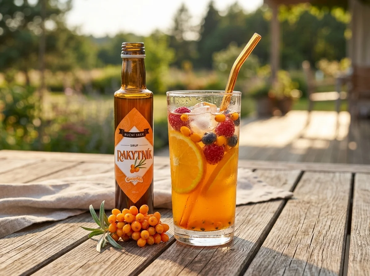 Rakytníková limonáda