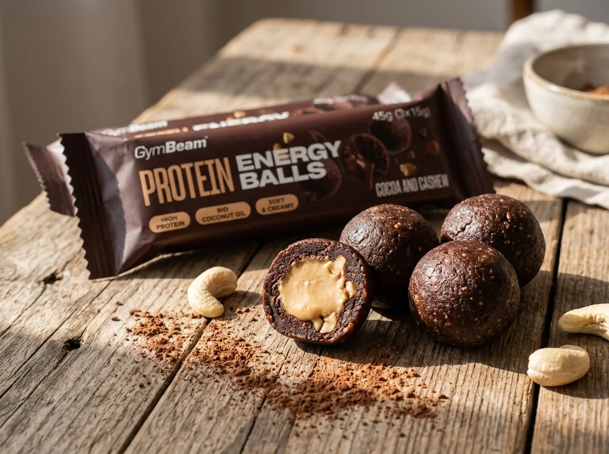 Proteinové kuličky s náplní