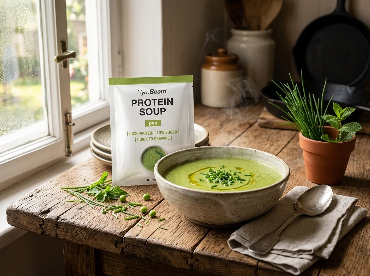 Proteinová hrachová polévka