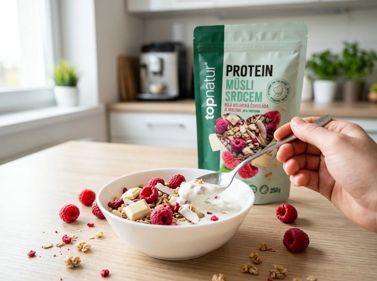 Müsli v jogurtu