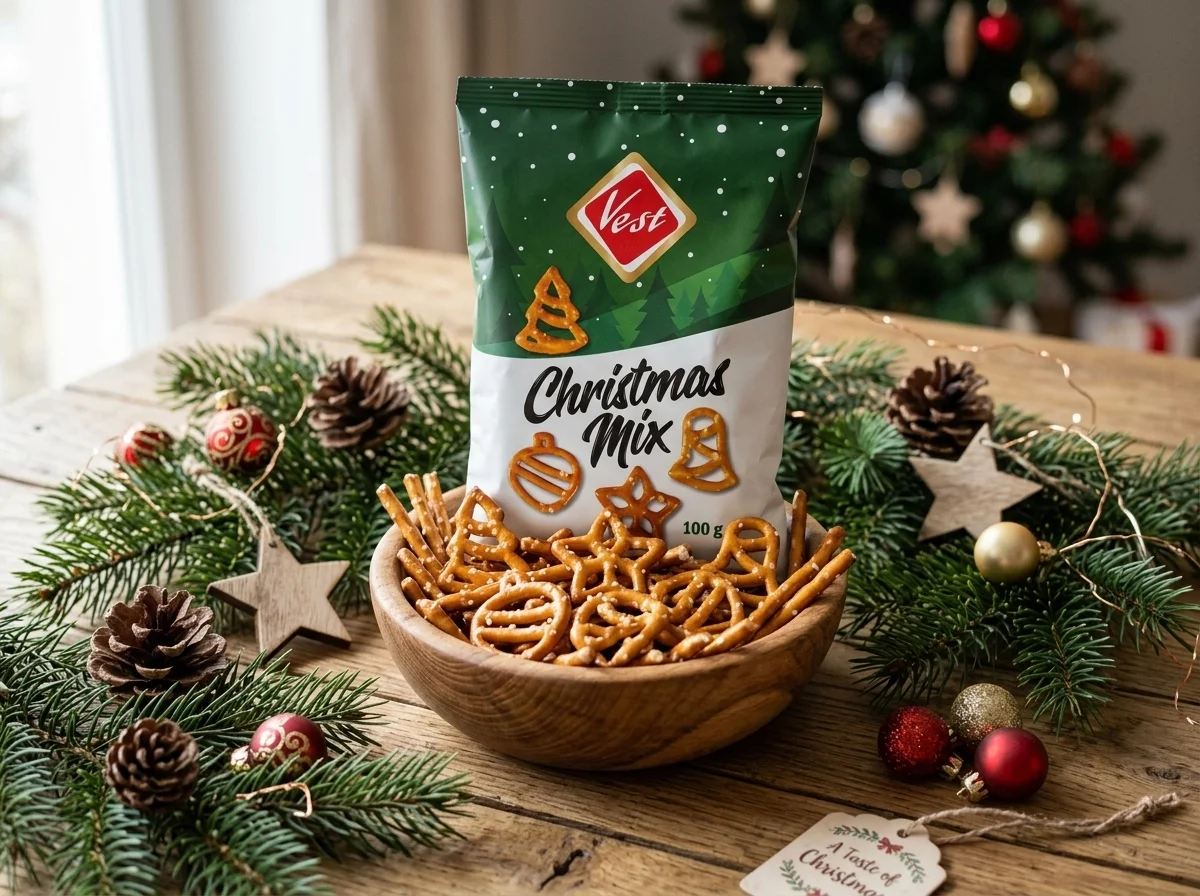 Vánoční slaný mix