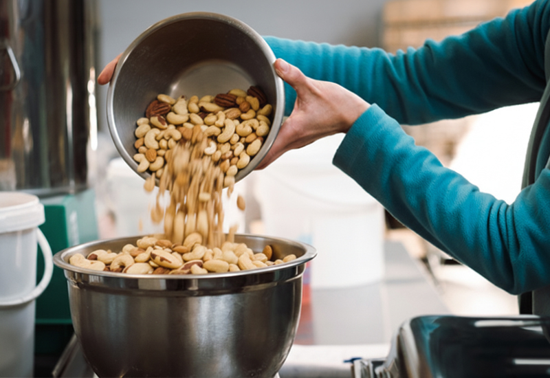 Láhev kečupu a rajčata