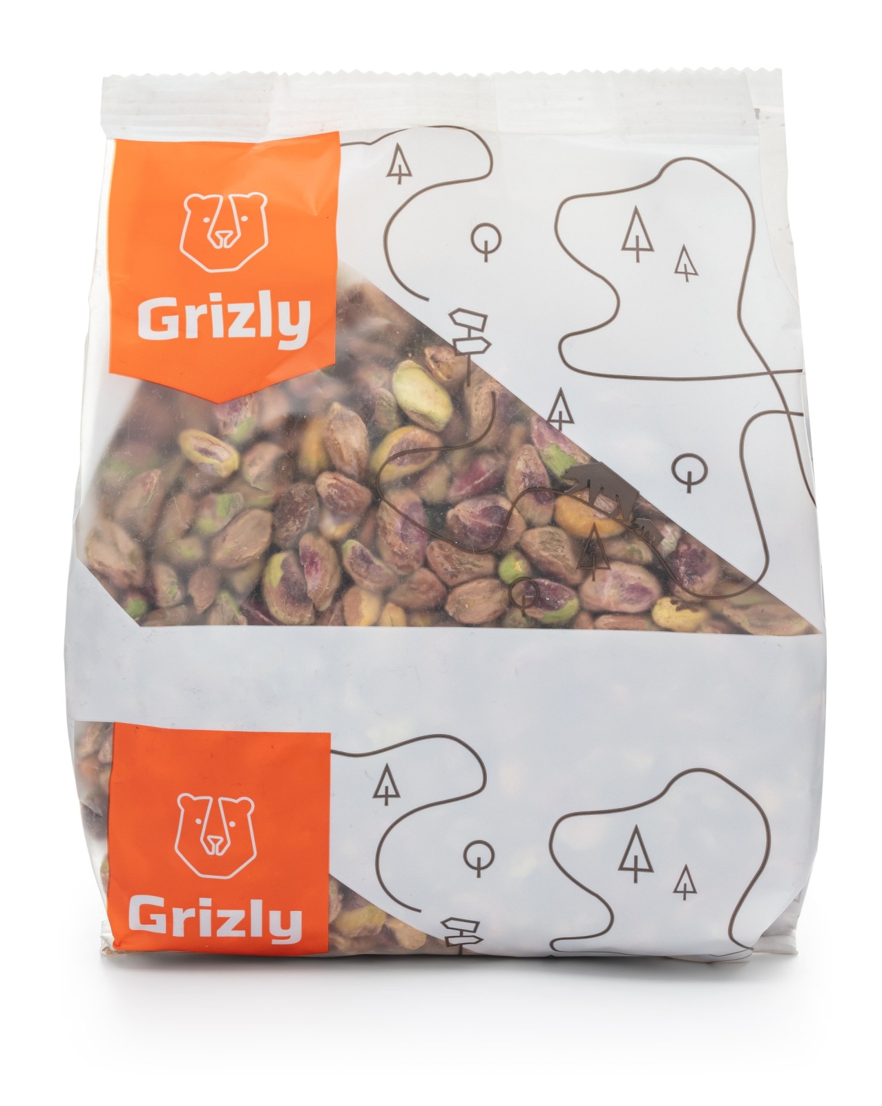 Pistácie loupané pražené Grizly