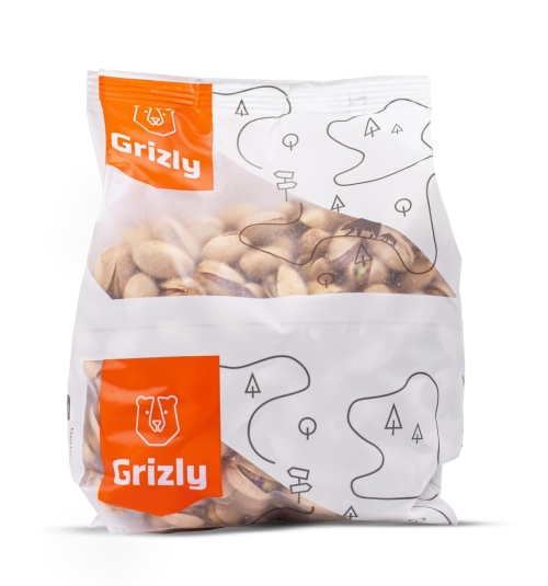 Pistácie solené JUMBO Grizly