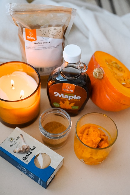 Pumpkin spice latte recept ingredience Grizly