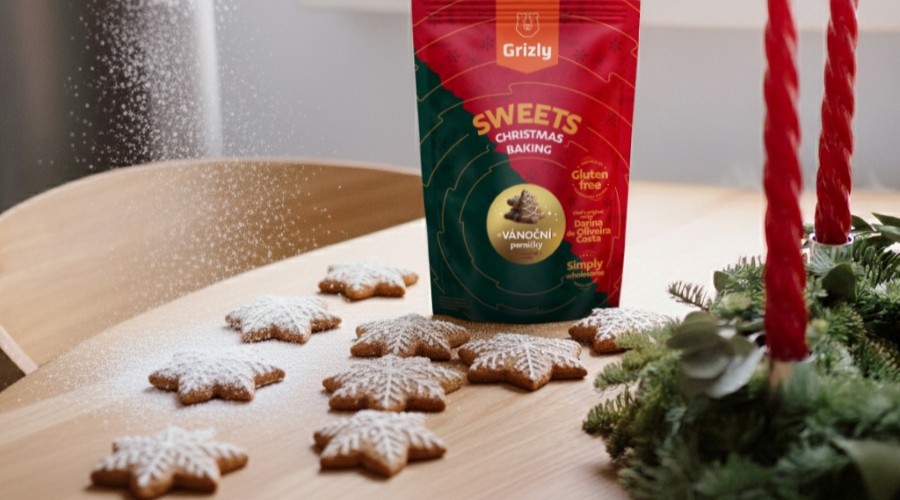 Perníčky recept Grizly sweets směs na pečení