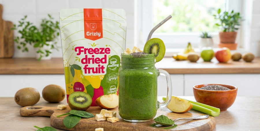 Green smoothie recept Grizly