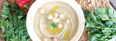 Cizrnový hummus
