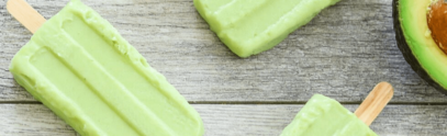 Avokádový nanuk s Matcha čajem