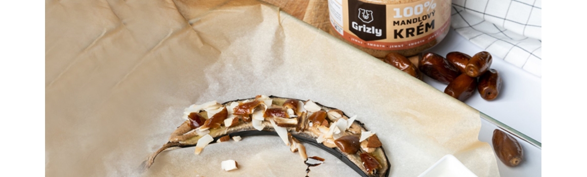 Banán s mandlovým krémem